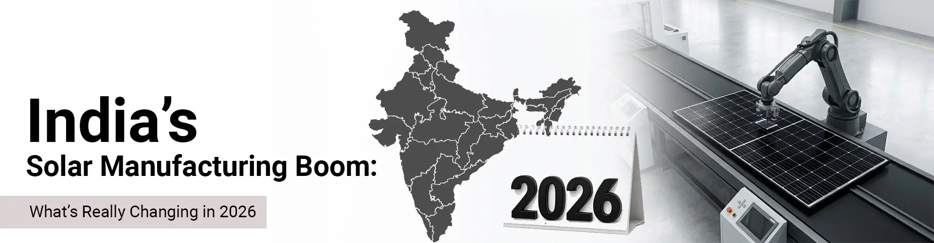 India’s Solar Manufacturing Boom: What’s Really Changing in 2026